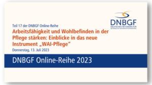 Banner DNBGF Online-Reihe Teil 17